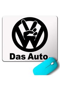 Kendim Seçtim Vw Volkswagen Dos Auto Tavşan Logo Mouse Pad