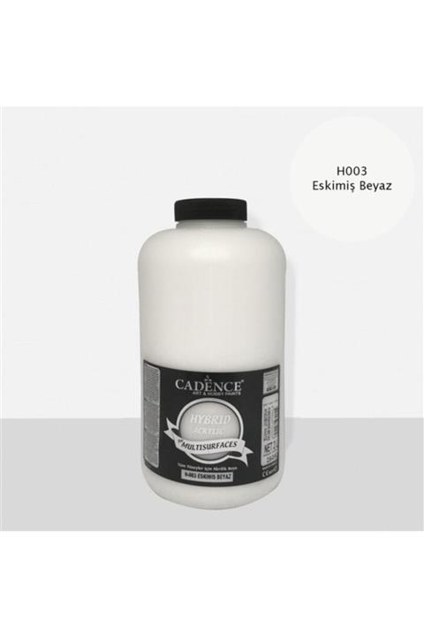 Cadence Hybrid Multisurface Akrilik Boya 2 Lt. H-003 Eskimiş Beyaz