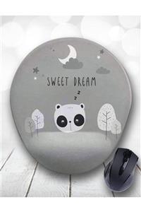 Atölye Çizgi Sweet Dream Panda Bilek Destekli Mouse Pad