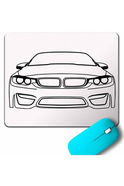 Kendim Seçtim Bmw 4 M4 M Sport Power Silüet Çizim Mouse Pad