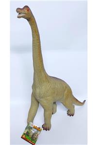 Brother Toys 60 Cm. Dev Kahverengi Otçul Dinozor Apotosaurus Sesli Ve Ce Belgeli