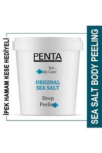 PENTA FEEL Duş Öncesi Orjinal Sea Salt Deep Peeling Vücut Bakımı 1kg.