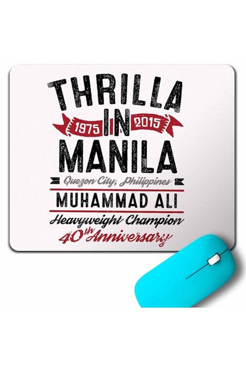 Kendim Seçtim Muhammed Ali Clay Thrılla In Manıla 40th Mouse Pad