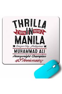 Kendim Seçtim Muhammed Ali Clay Thrılla In Manıla 40th Mouse Pad