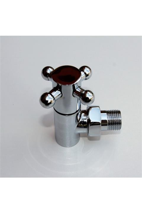 Radiva Radyatör Vanası Dizayn Vezir 1/2'' Krom Köşe