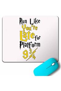 Kendim Seçtim Harry Potter Run Lıke You Are Late For Platform Mouse Pad