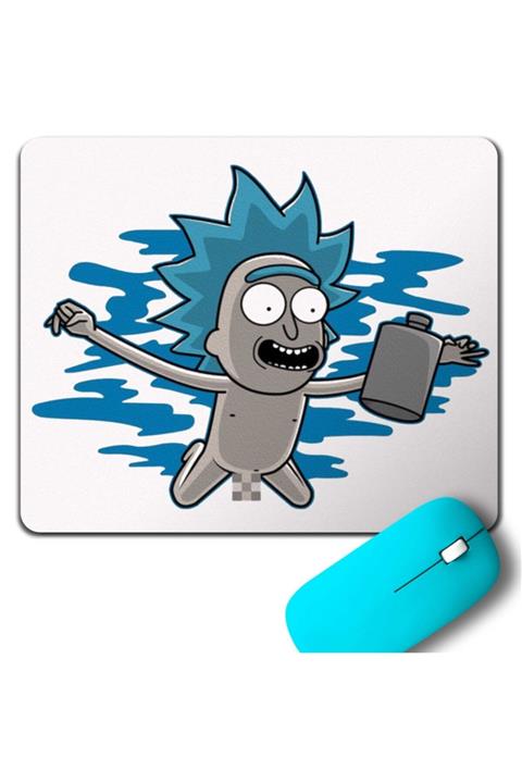 Kendim Seçtim Rıck And Morty Nırvana Mouse Pad