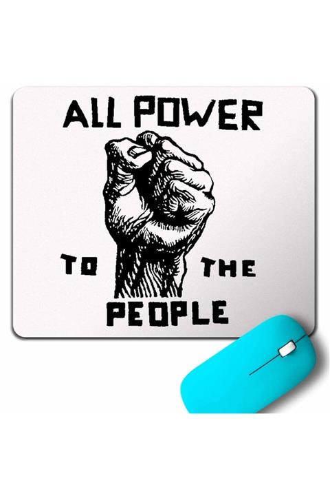Kendim Seçtim All Power To The People Insanın Gücü John Lennon Mouse Pad