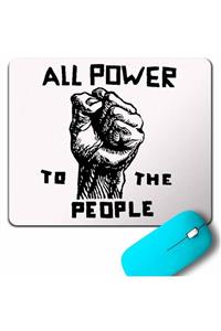 Kendim Seçtim All Power To The People Insanın Gücü John Lennon Mouse Pad