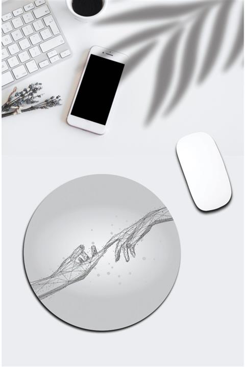 pixolog Birleşen Eller Temalı Mouse Pad 33