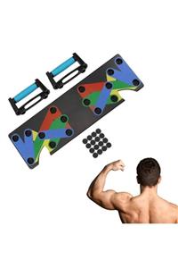 pilelistore Buffer Çok Fonksiyonlu Katlanabilir Şınav Tahtası Platformu Fitness Spor Kondisyon Sağlama Aleti