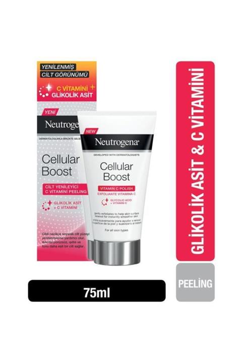 Neutrogena Cellular Boost Cilt Yenileyici C Vitamini Peeling 75 ml
