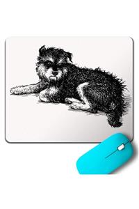 Kendim Seçtim Shaggy Stray Dog Köpek Silüet Mouse Pad