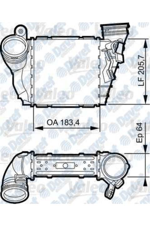 Parçafoni Turbo Radyatoru Audı A4