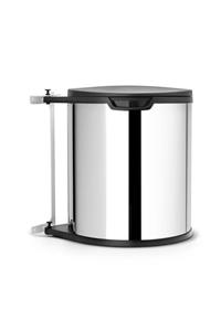 Brabantıa Brabantia Çöp Kutusu 15 Lt Dolap Içi Briliant Steel 418181