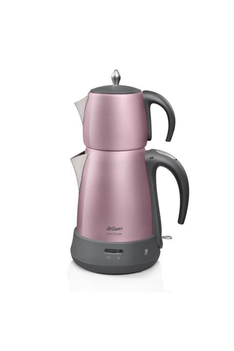 Arzum Ar3078 Çaycı Klasik 1650 w Çelik Çay Makinesi