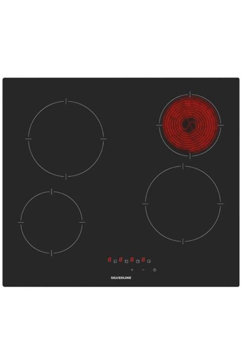 Silverline Vc5446b01 60cm 4 Göz Vitroseramik Ocak