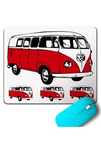 Kendim Seçtim Volkswagen Vw T2 Hıppıe Vosvos Minibüs Mouse Pad