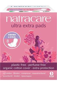 Natracare Organik Ped Ultra Ekstra Uzun 8 Adet