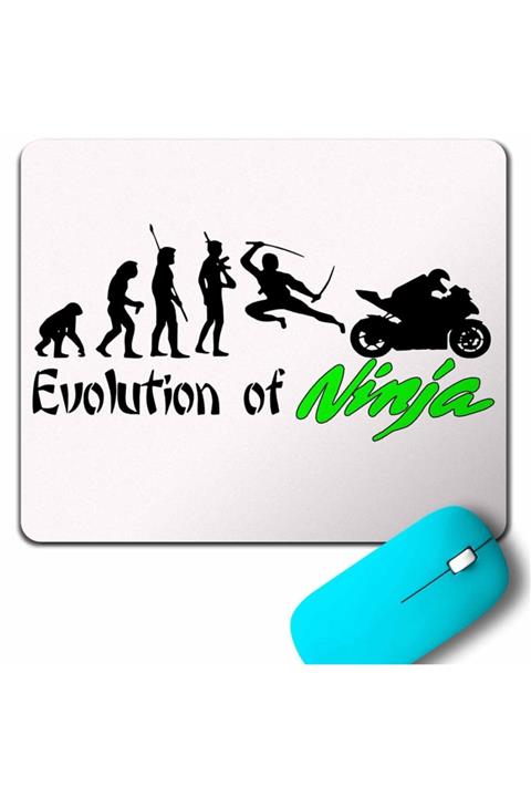 Kendim Seçtim Evolutıon Of Nınja Motosiklet Evrimi Motocycle Mouse Pad