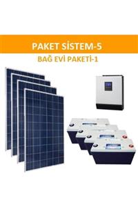 Lexron Bağ Evi Solar Paketi 3kva Inverter 280w Güneş Paneli Paket 4