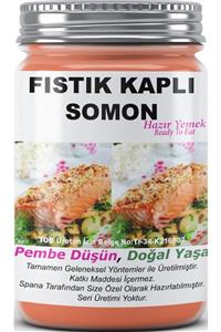 SPANA Antep Fıstığı Kaplı Somon Devis'so Tekne Kaptanından Ev Yapımı Katkısız 330gr