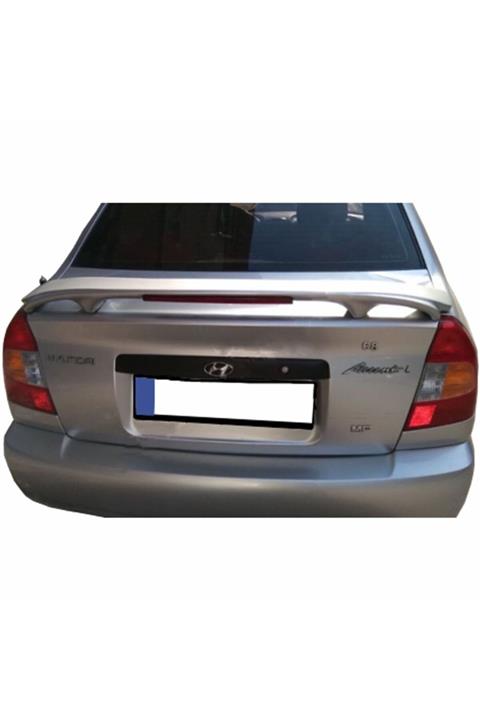 TÜRKSET Hyundai Accent Milenyum Kasa Işıklı Spoiler (BOYASIZ - ASTARLI)