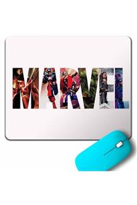 Kendim Seçtim Marvel Spıderman Hulk Deadpool Iron Man Mouse Pad