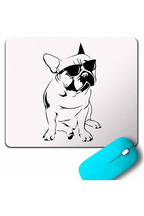 Kendim Seçtim French Fransız Bulldog Mouse Pad