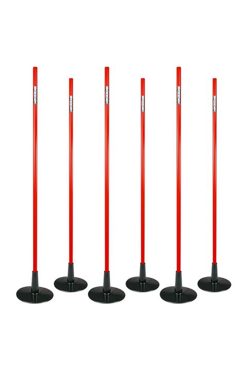 BARRET Kauçuk Slalom Takımı Kırmızı