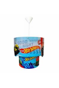 Mashotrend Lisanslı 3d Hot Wheels Sihirli Tavan Sarkıtı Lambası - Çocuk Avizesi - Hot Wheels Sarkıt Avize