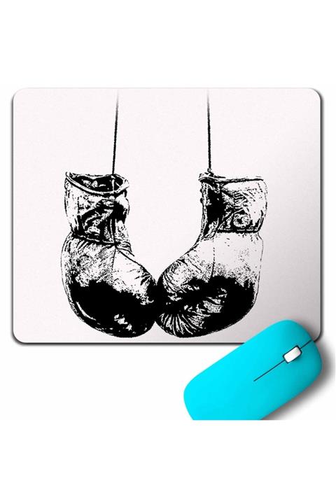 Kendim Seçtim Muhammed Ali Clay Boks Eldiveni Impossible Is Mouse Pad