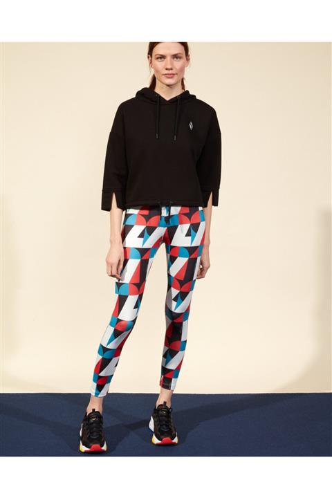 SKECHERS LW Fleece W Hoodie Sweatshirt Kadın Siyah Sweatshirt - S211277-001