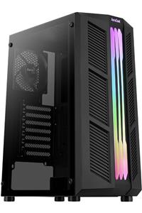 AEROCOOL Prime Rgb V3 600w 80+ Bronze 2x12cm Fanlı Rgb Led Şerit Bilgisayar Kasası Ae-prm-v3p600br