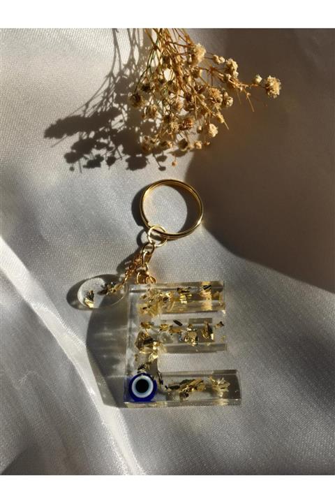 DODİBO Epoksi Reçine Anahtarlık Nazar Boncuklu