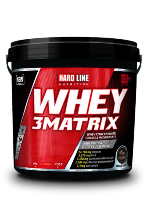 Hardline Whey 3matrix 4000 gr - Çikolata Aromalı