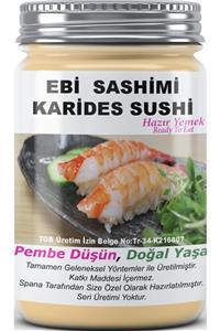 SPANA Ev Yapımı Katkısız Ebi Sashimi Karides Sushi 330gr