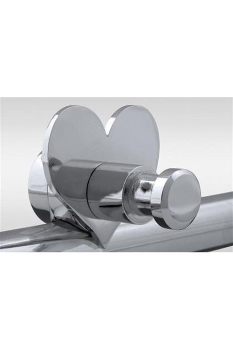 Radiva Havlupan Havlu Ve Bornoz Askısı H02 Metal Kalpli Krom