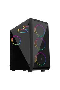 FRISBY Fc-8890g Coax 650w 80+ Mid Tower Rgb Kasa