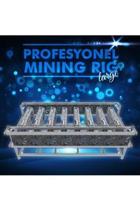 senoben Profesyonel Mining Rig Large Fanlı