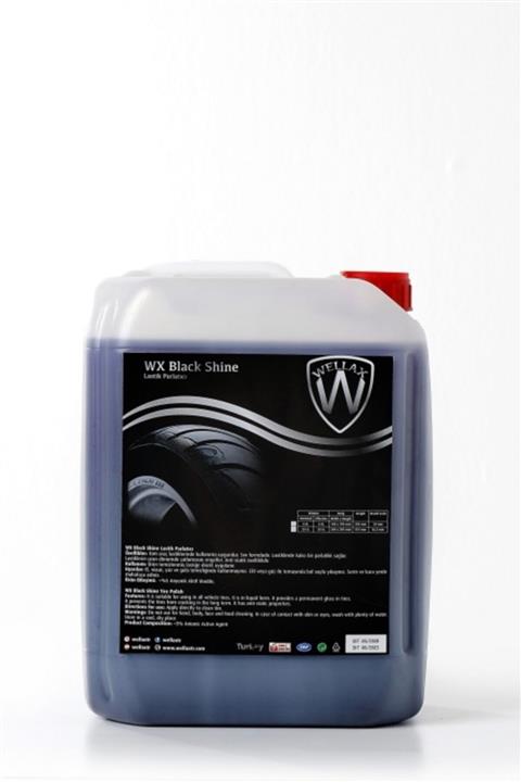 WELLAX Wx Black Shine Lastik Parlatıcı 5lt