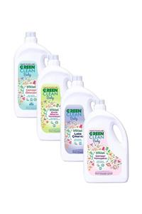 U Green Clean Bebek Çamaşır Det. + Yumuşatıcı + Leke Çıkarıcı + Emzik Biberon Tem. 2.75 Lt Platin-tedarik-099