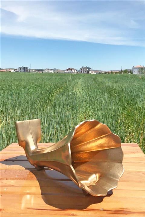 Ayşegül'ün Seramik Atölyesi Seramik Akustik Gramafon