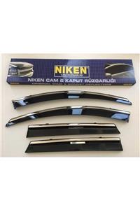 Niken Ford Focus 4 Kromlu Cam Rüzgarlığı Krom Rüzgarlık 2019 2020