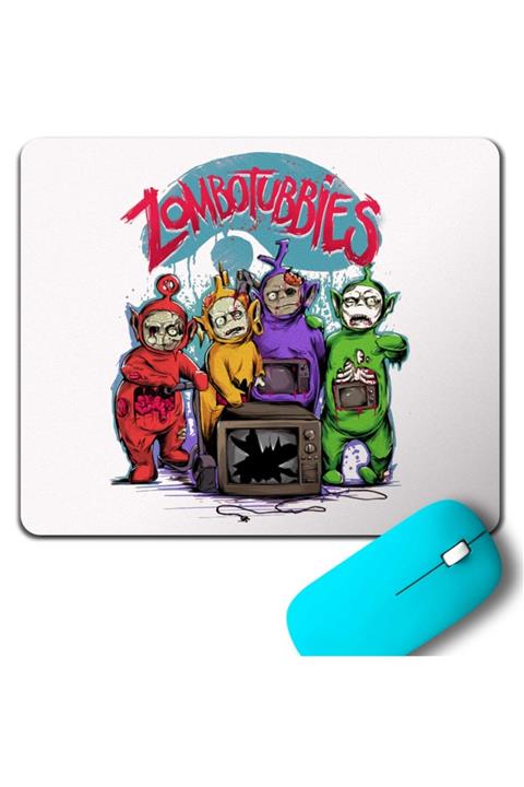 Kendim Seçtim Teletabıs Zombotubbıes Zombi Mouse Pad