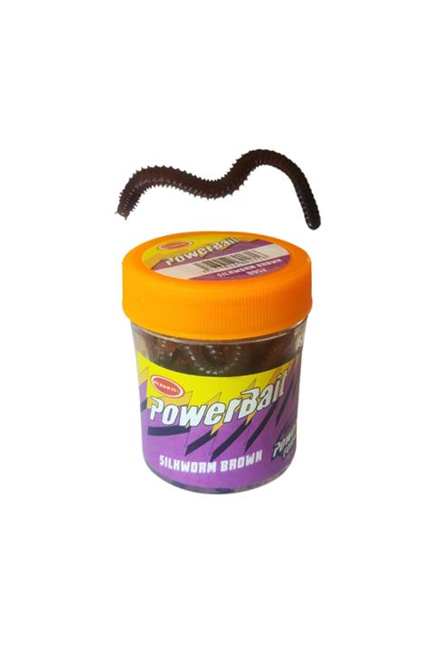 BERKWAY Power Bait 9952 Silkworm Brown Kurt