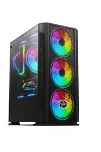 GAMETECH Xcoler Mesh Pro Micro Atx 4x120mm Rgb Fanlı Pencereli Gaming Oyuncu Bilgisayar Kasası