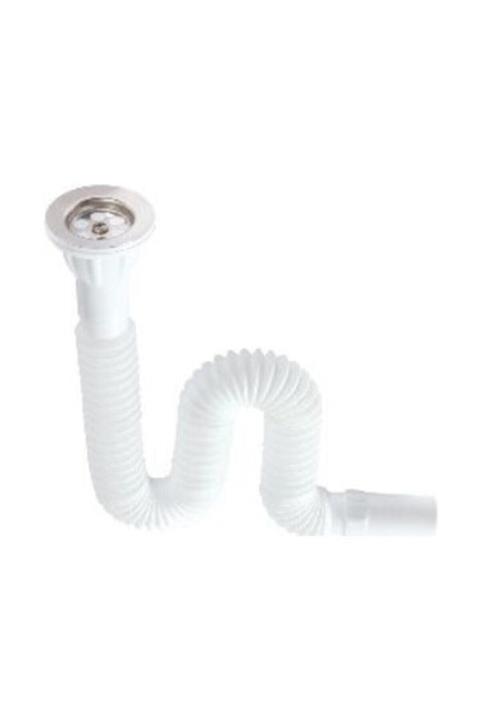 Güçlü Plastik Paslanmaz Lavabo Sifonu