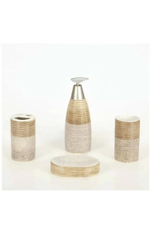 Fame Kıtchen 4'lü Seramik Banyo Seti