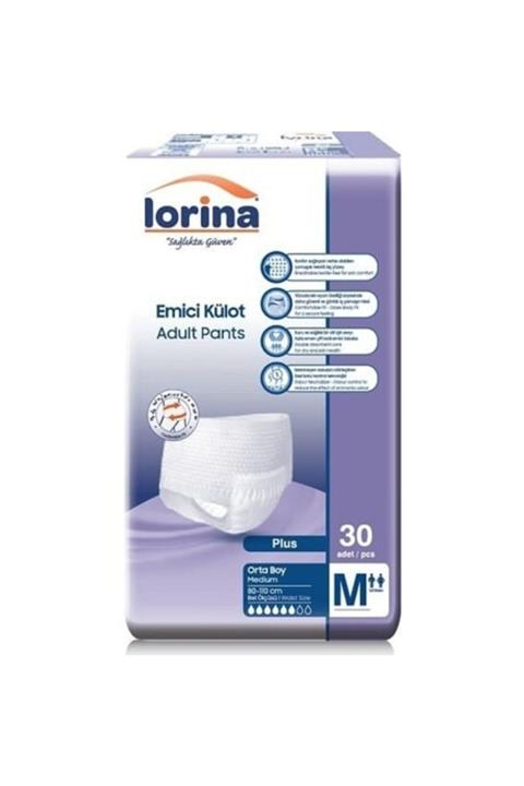 LORİNA Emici Külot Orta Boy 60 Adet Medium